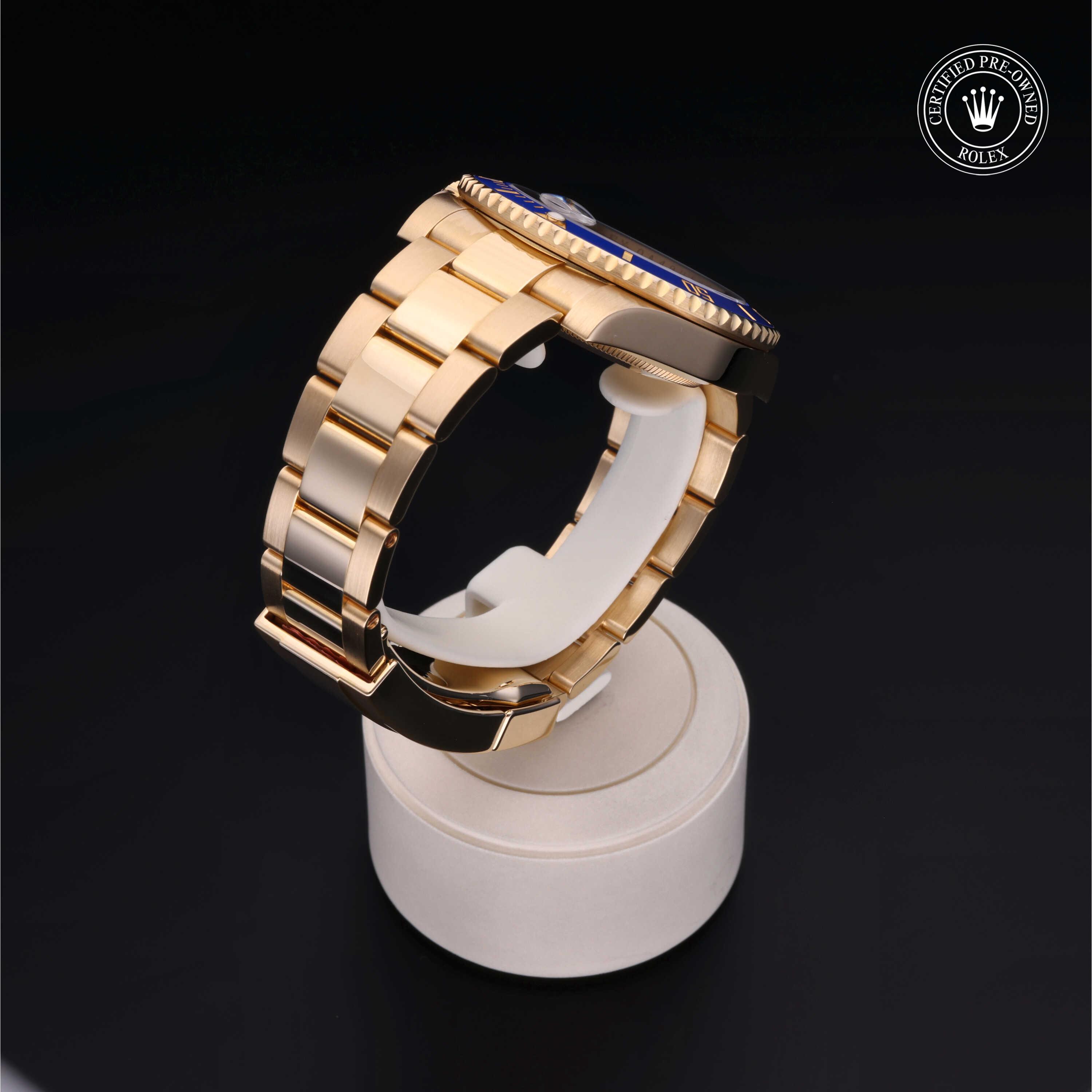 Rolex Submariner in Gold 18 Karat Yellow M116618LB-0003 at James & Sons