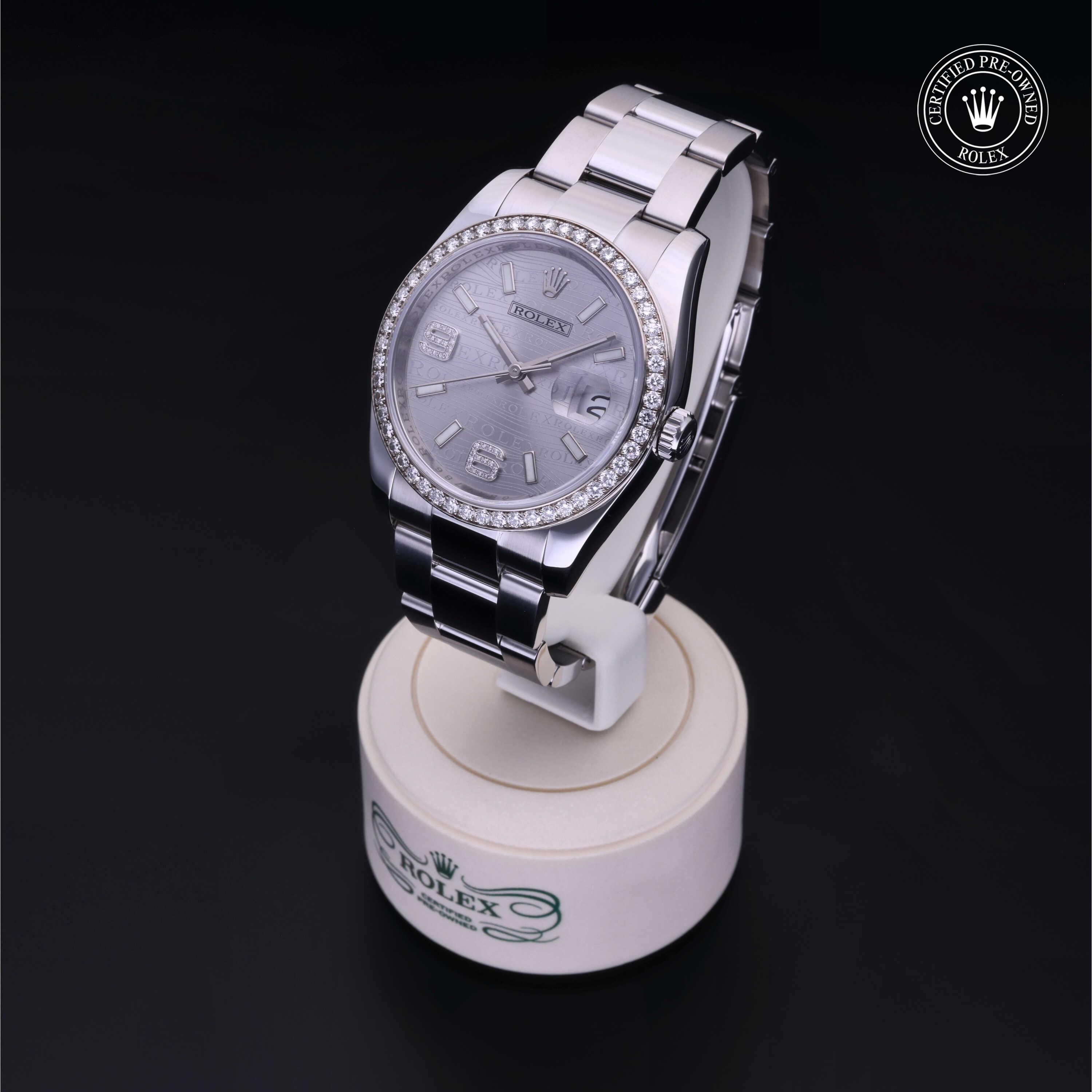 Rolex Datejust in Rolesor 18 Karat White M116244-0038 at James & Sons
