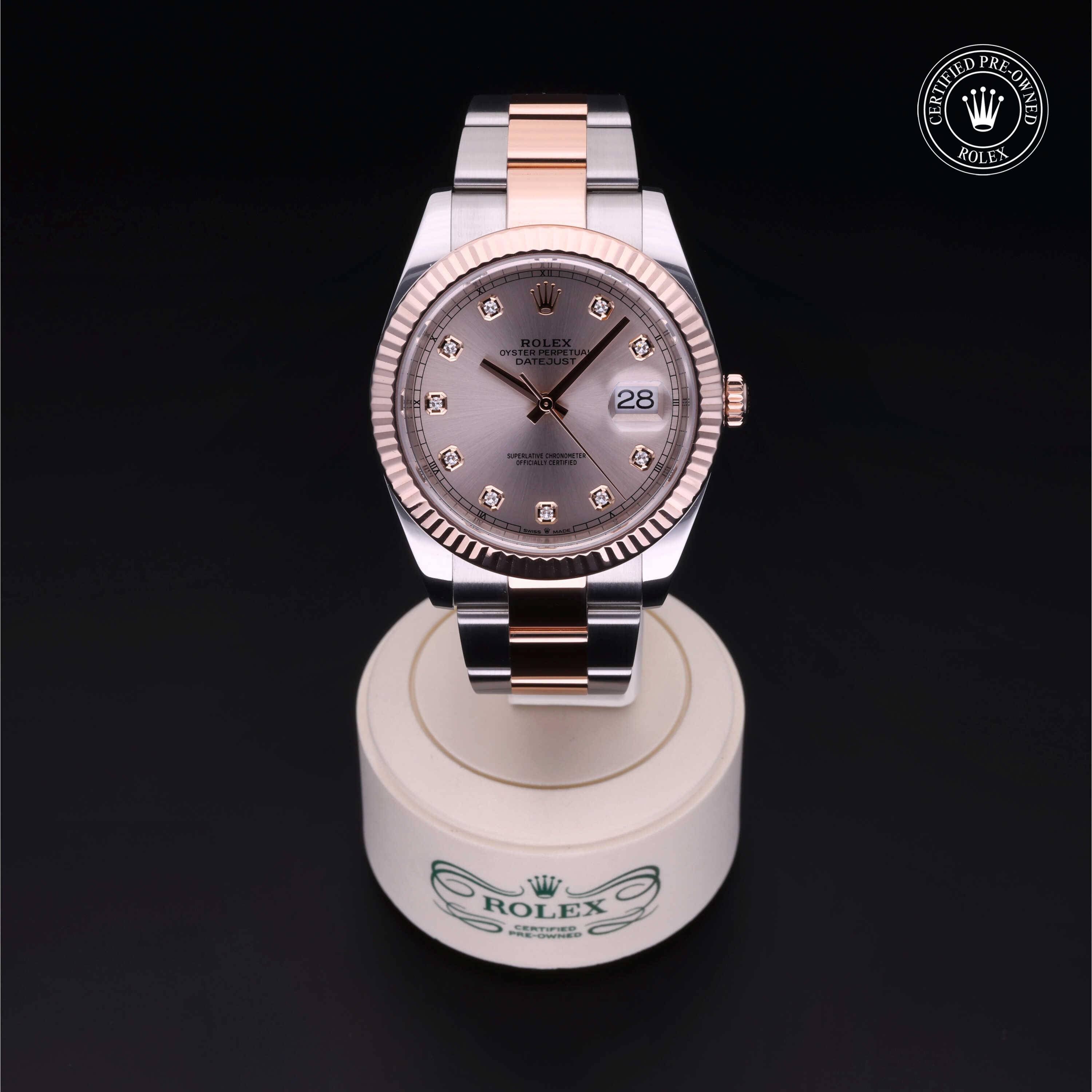 Rolex Datejust in Rolesor 18 Karat Rose M126331-0007 at James & Sons