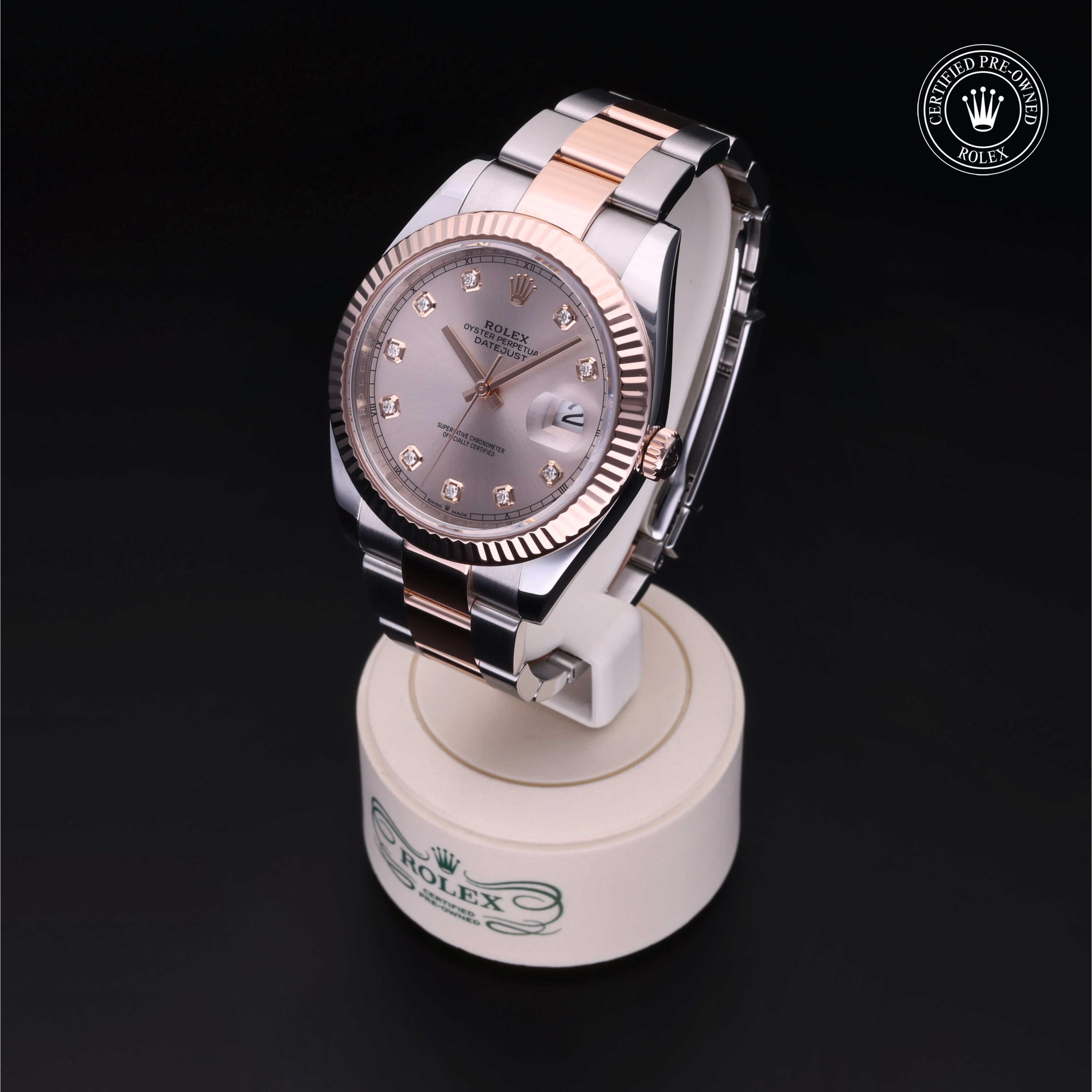 Rolex Datejust in Rolesor 18 Karat Rose M126331-0007 at James & Sons