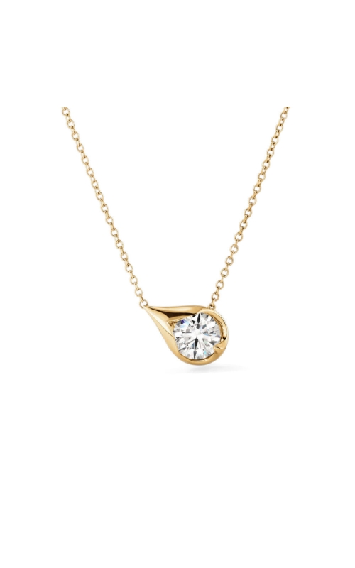 Hearts On Fire .50ctw Diamond LU Droplet Pendant