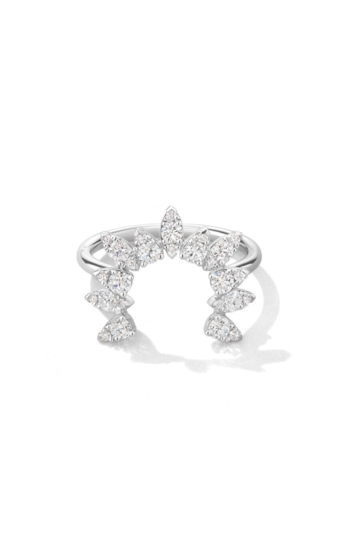 Hearts On Fire .70ctw Diamond Aerial Sunburst Ring