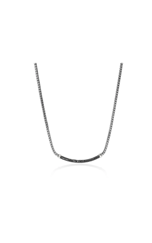 John Hardy Essentials Pave Black Sapphire Necklace