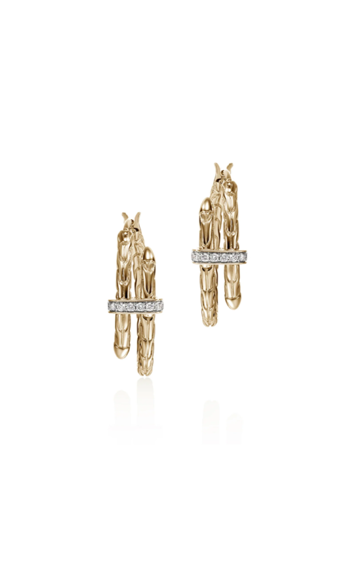 John Hardy Spear Hoop Earrings
