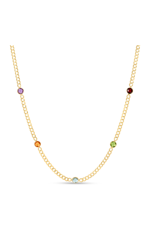 J&S Collection Multi-Stone Necklace