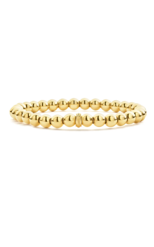 LAGOS Caviar Gold 18K Gold Bead Bracelet