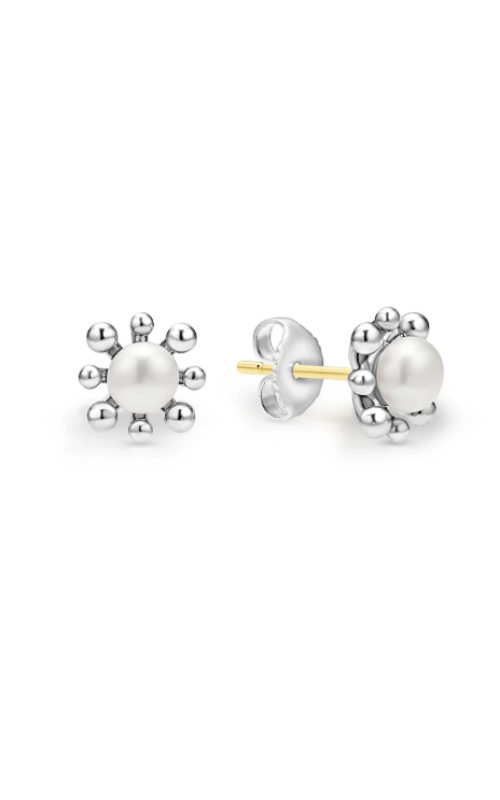 LAGOS Luna 4MM Pearl Stud Earrings