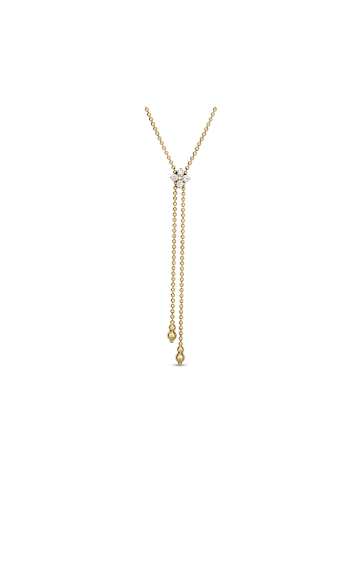 Roberto Coin .30ctw Diamond Love in Verona Diamond Flower Lariat Necklace
