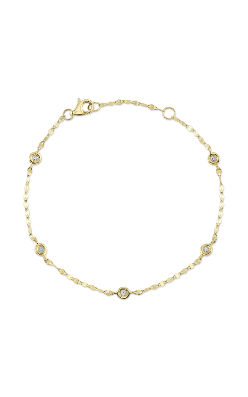 Shy Creation .10ctw Diamond Link Bracelet