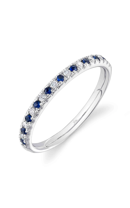 Shy Creation .10ctw Sapphire & .10ctw Diamond Band