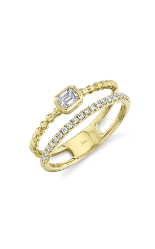 Shy Creation .35ctw Diamond Double Ring