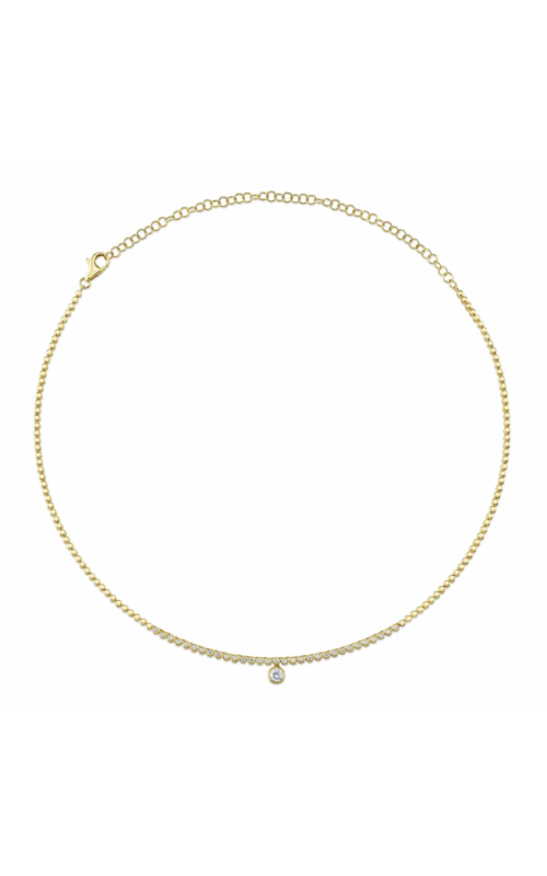 Shy Creation .69ctw Diamond Bezel Necklace