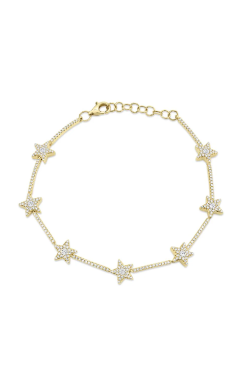 Shy Creation .84ctw Diamond Star Bracelet