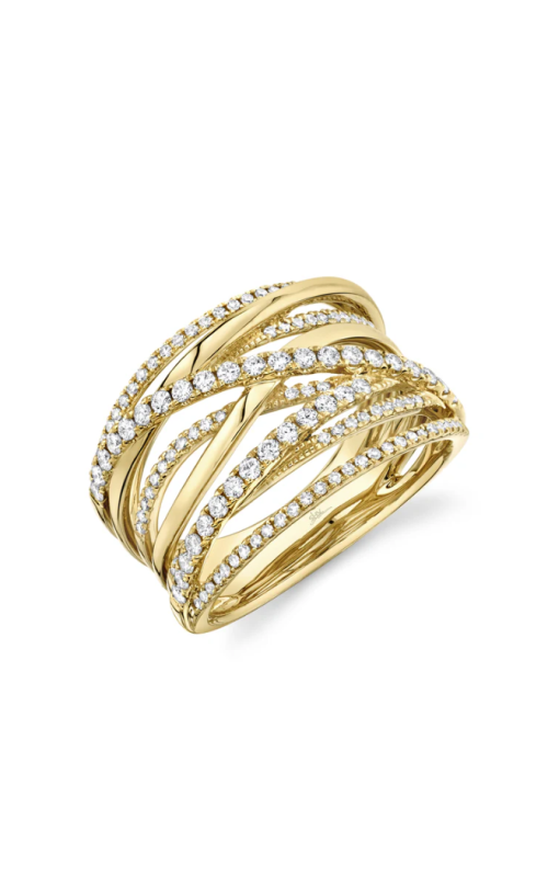 Shy Creation .62ctw Diamond Bridge Ring