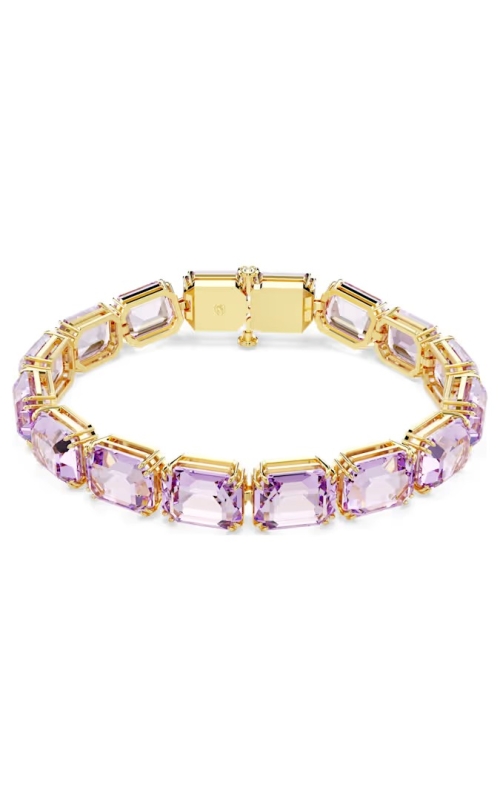 Swarovski Millenia Purple Octagon Tennis Bracelet