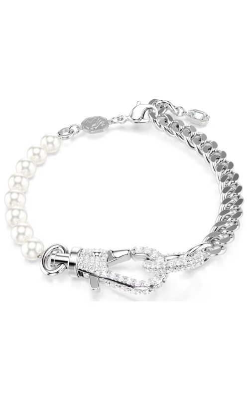Swarovski Dextera Pave Crystal Pearl Bracelet