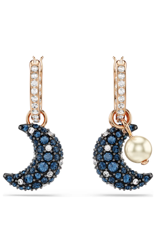 Swarovski Luna Crescent Pave Earrings